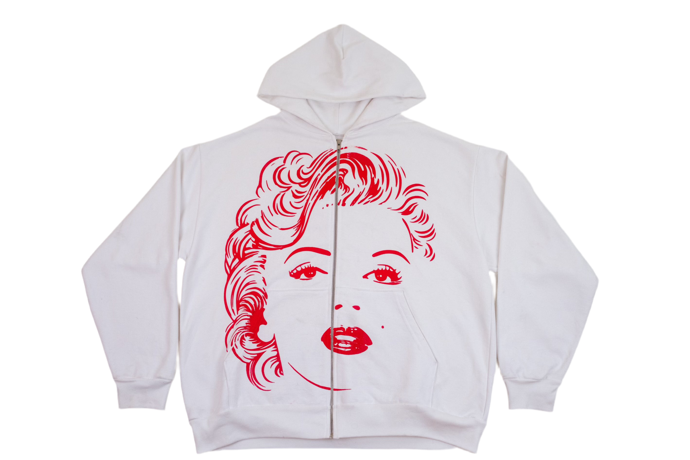 Marilyn Tribute Zip Hoodie