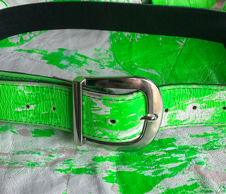 A/E Studded Belt Abstract Expressionism